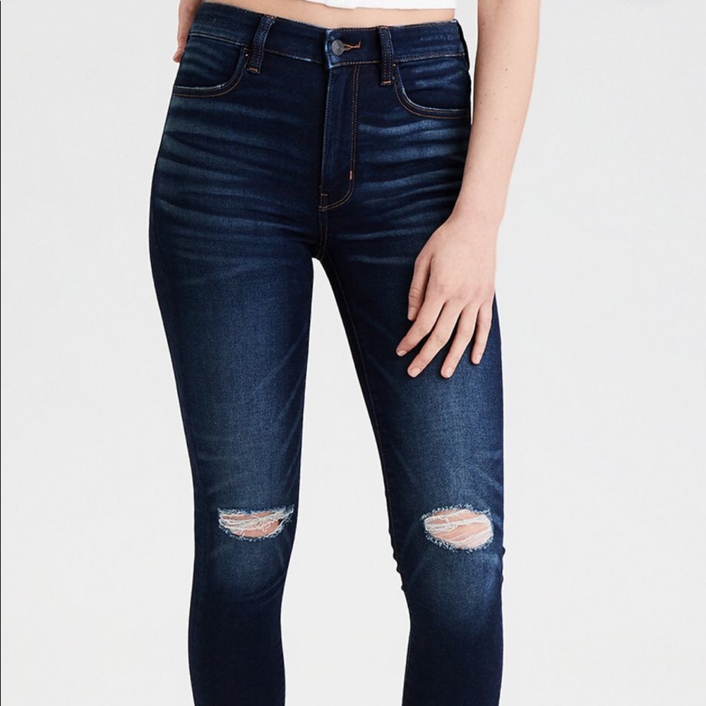 AE Next Level Stretch Super High Waisted Jegging